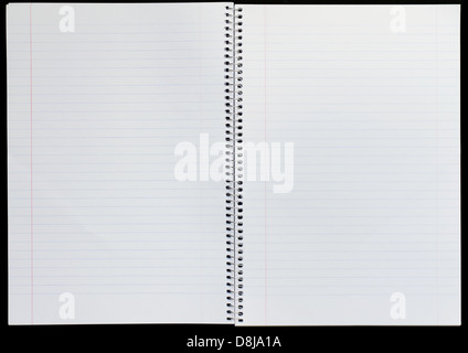 Leere Notepad Stockfoto