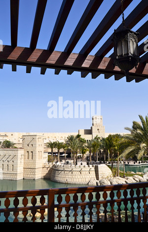 Souk Madinat, Emirat Dubai, Vereinigte Arabische Emirate Stockfoto