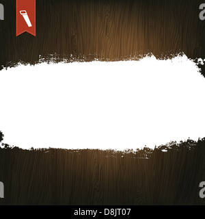 Hölzerne Hintergrund, mit Platz für Text. Stockfoto