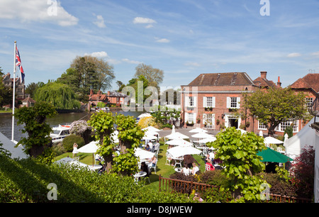 Die komplette Angler Marlow UK Stockfoto