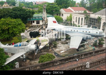 Hanoi, Vietnam - Military History museum Stockfoto