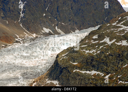 Gepatsch-Gletscher Stockfoto