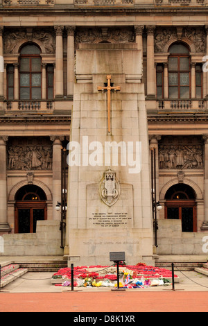 Kriegsdenkmal in Glasgow Kenotaph, Schlagzeuger, Lee Rigby, Soldaten, Glasgow, UK Stockfoto