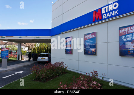 U-Bahn-Bank 18. Niederlassung in Slough, Berkshire, England wird Großbritanniens nur fahren-durch Bank. Stockfoto