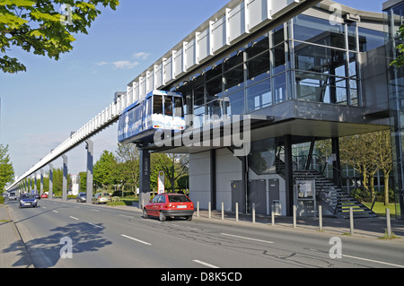 Einschienenbahn Stockfoto