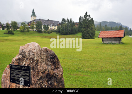 Schloss Elmau Stockfoto