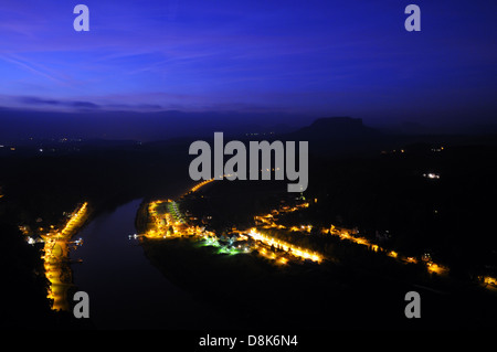 Nationalpark Sächsische Schweiz Stockfoto