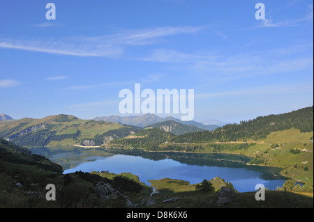 Lac de Roselend Stockfoto