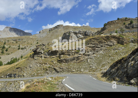 Col De La cayolle Stockfoto