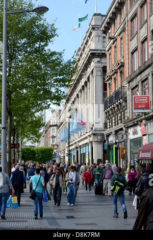 EUROPA, IRLAND, DUBLIN, STADT, HAUPTSTADT, O' CONNELL STREET Stockfoto