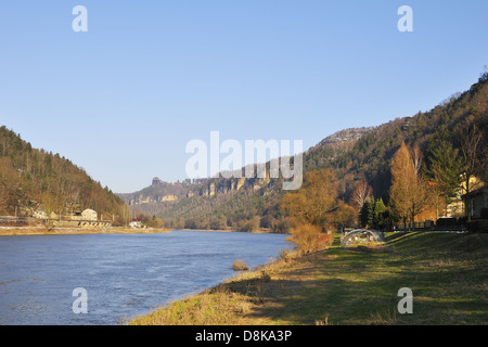 Sächsische Schweiz Stockfoto