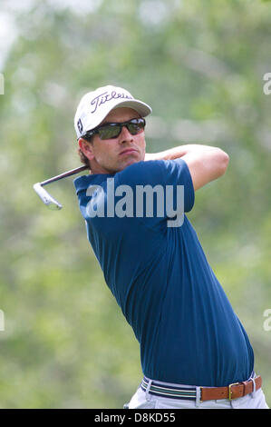 Dublin, Ohio, USA. 30. Mai 2013: Adam Scott in Aktion während der ersten Runde des The Memorial Tournament im Muirfield Village Golf Club in Dublin, Ohio Credit: Cal Sport Media/Alamy Live News Stockfoto