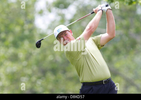 Dublin, Ohio, USA. 30. Mai 2013: Ernie Els in Aktion während der ersten Runde des The Memorial Tournament im Muirfield Village Golf Club in Dublin, Ohio Credit: Cal Sport Media/Alamy Live News Stockfoto