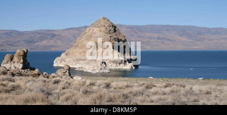 Anaho Insel nationale Wildreservat landschaftlich. Stockfoto