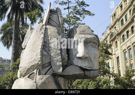 Denkmal Fuer Die Ureinwohner Stockfoto