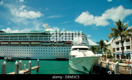 Florida Küste Ozean Schlüsselwesten Wasser Schiff sea Stockfoto