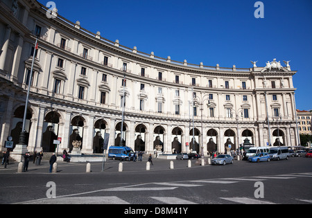 Italien, Latium, Rom, Piazza della Repubblica. Stockfoto