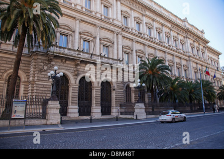 Italien, Latium, Rom, Palazzo Koch Heimat der Banca D'Italia auf der Via Nazionale. Stockfoto