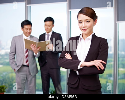 Asiatische Geschäftsleute Stockfoto