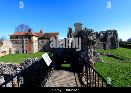 Die Ruinen von Leiston Abbey in der Nähe von Aldeburgh in Suffolk County, England, Großbritannien Stockfoto