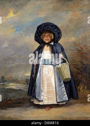 Privatsammlung von Sir Joshua Reynolds Porträt von Miss Frances Crewe 1775 Stockfoto