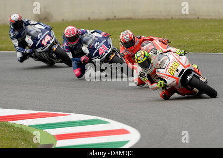 Mugello, Italien. 31. Mai 2013. 31.05.2013 Mugello, Italien. Freepractice Sitzung während der Moto GP Weltmeisterschaft aus dem Mugello-Rennstrecke ab. Bildnachweis: Aktion Plus Sportbilder / Alamy Live News Stockfoto