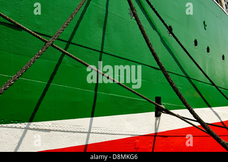 Segelschiff Rickmer Rickmers, Hamburg, Deutschland Stockfoto