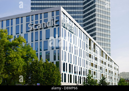 Emporio Viertel mit Scandic Hotel, Hamburg, Deutschland Stockfoto