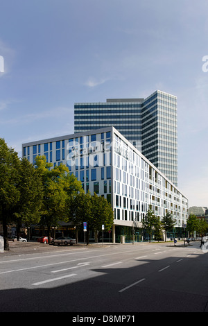 Emporio Viertel mit Scandic Hotel, Hamburg, Deutschland Stockfoto