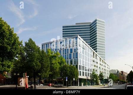 Emporio Viertel mit Scandic Hotel, Hamburg, Deutschland Stockfoto