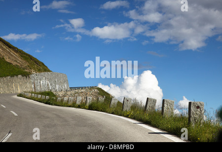 Großglockner Hochalpenstraße Stockfoto