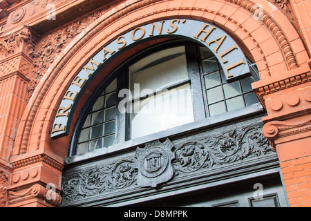 Savannahs Freimaurer Hall - eine ehemalige Baumwollbörse Stockfoto