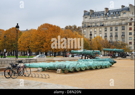 Herbst in Paris, außerhalb der Invalidendom Stockfoto