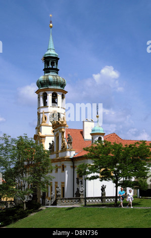 Heiligtum der Muttergottes von Loreto in Hradschin Bezirk Prag Tschechische Republik Stockfoto