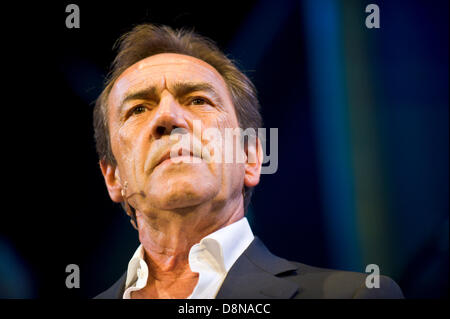 Robert Lindsay Schauspieler spricht über seine Karriere auf der Bühne bei Hay Festival 2013 Hay on Wye Wales UK Credit: Jeff Morgan/Alamy Live News Stockfoto