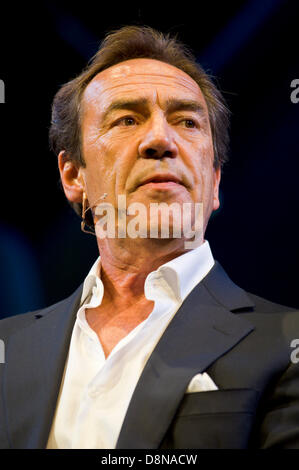 Robert Lindsay Schauspieler spricht über seine Karriere auf der Bühne bei Hay Festival 2013 Hay on Wye Wales UK Credit: Jeff Morgan/Alamy Live News Stockfoto