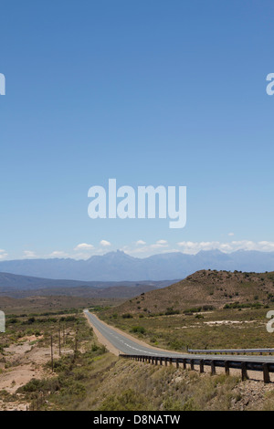 Weg zum Ladismith Stockfoto