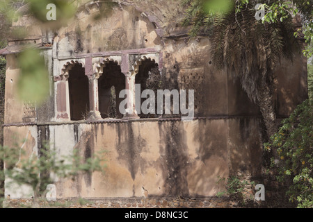 Königin in ihrem Palast während Sommer Tiger gern in die schattigen Zufluchtsort dieser historischen Monumente ausruhen Stockfoto