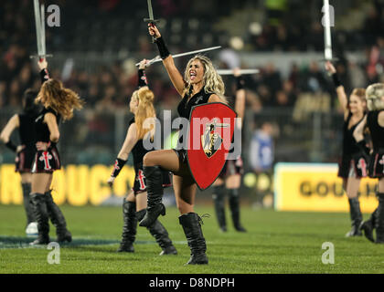 Christchurch, Neuseeland. 31. Mai 2013.  Kreuzritter Jungfrauen. Kreuzritter gegen Waratahs. Investec 2013 Super Rugby. AMI-Stadion, Christchurch, Neuseeland. Freitag, 31. Mai 2013. Bildnachweis: Action Plus Sport Bilder/Alamy Live News Stockfoto