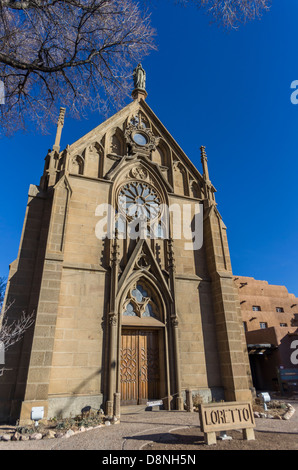 Loretto-Kirche in Santa Fe New Mexico USA Stockfoto