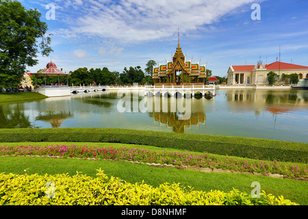 Aisawan-Dhipaya-Asana Pavillon, Bang Pa-in Sommerpalast, Ayutthaya, Thailand Stockfoto