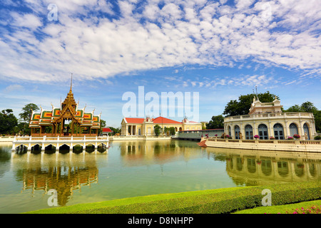 Aisawan-Dhipaya-Asana Pavillon, Bang Pa-in Sommerpalast, Ayutthaya, Thailand Stockfoto