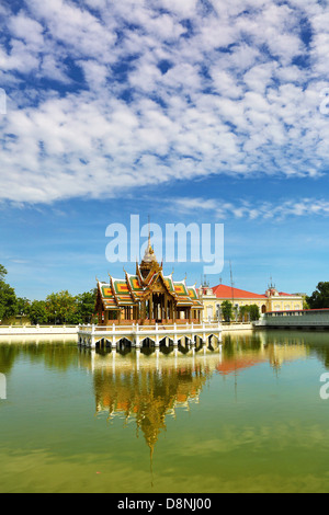 Aisawan-Dhipaya-Asana Pavillon, Bang Pa-in Sommerpalast, Ayutthaya, Thailand Stockfoto