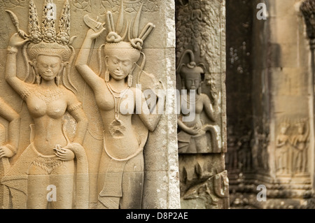 Gesagt, Tempel Angkor Wat, Kambodscha Stockfoto