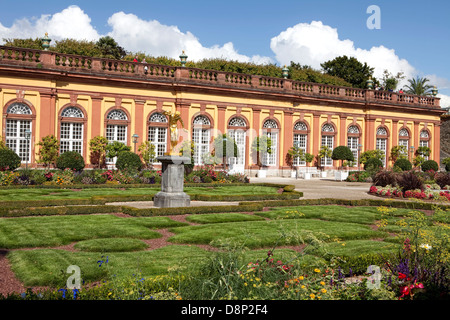 Orangerie-Parterre, Schloss Weilburg Schloss Weilburg ein der Lahn, Hessen, Deutschland, Europa Stockfoto