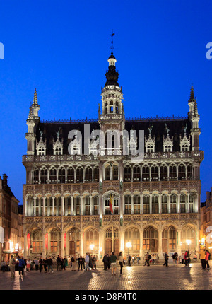 Belgien; Brüssel; Grand-Place, Maison du Roi, Stockfoto