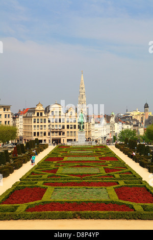 Belgien; Brüssel; Ort del'Albertine, Skyline, Stockfoto