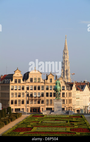 Belgien; Brüssel; Ort del'Albertine, Skyline, Stockfoto