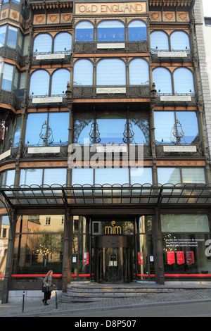 Belgien; Brüssel; Musical Instruments Museum Stockfoto