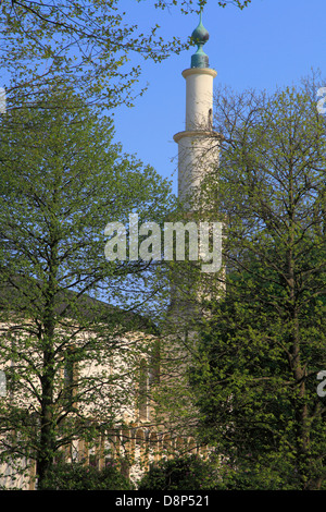 Belgien; Brüssel; Parc du Cinquantenaire, Moschee, Stockfoto